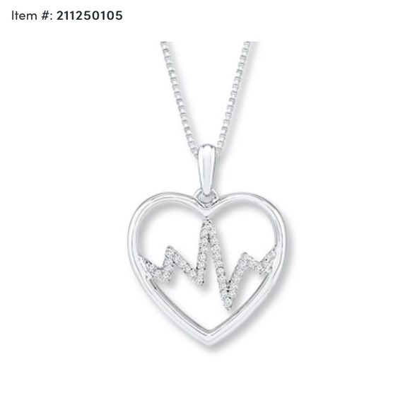 Heartbeat necklace - Picture 7 of 7
